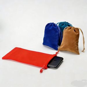 Wholesale Custom Printing Jewellery Velvet Drawstring Pouch Custom Velvet Gift Jewelry <b>Bag</b> with logo Pouch Drawstring Velvet <b>Bag</b> - Product Image 1