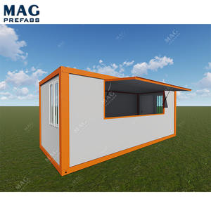 Maison conteneur pliable de type Z, préfabriquée, <span class=keywords><strong>kiosque</strong></span> de café, boutique conteneur - Product Image 4