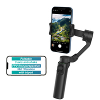 Stabilisateur de téléphone sans fil à télécommande, personnalisé en usine, vente en gros, 3 axes, anti-tremblement, suivi du visage, suivi humanoïde