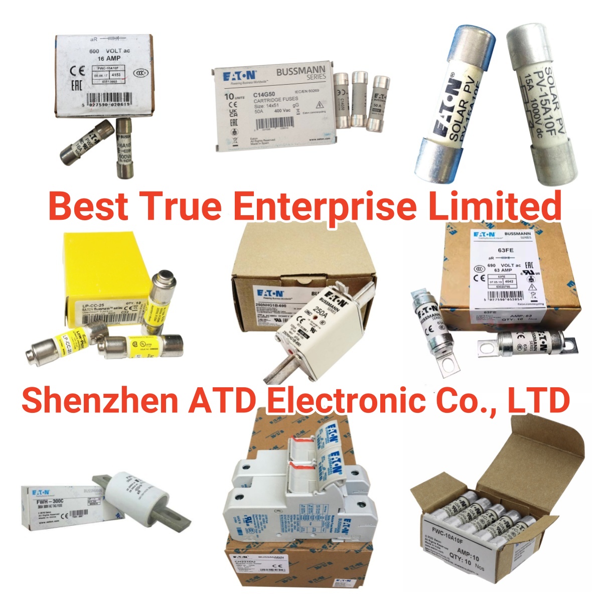 Siba Slow Acting Fuse 6.3*32mm, T8A to T25A, Low Breaking Capacity