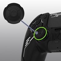 Étui pour manette PS5 - Housse en silicone de style mécanique