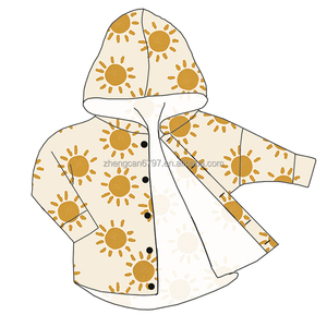 Veste d'été décontractée pour bébés garçons et filles <span class=keywords><strong>Manteau</strong></span> réversible à la mode avec capuche légère et design mignon - Product Image 1
