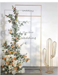 Vente en gros, arbre de jardin carré, arche de mariage, photographie de fond, support d'affichage, ballon, fleur, cerceau, décor - Product Image 2