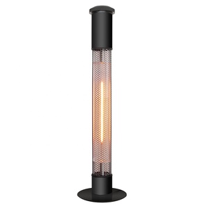Radiateur infrarouge électrique autoportant d'extérieur OEM Mobile 1500W, portable, en alliage d'aluminium anodisé, avec cendrier rotatif - Product Image 2