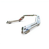 Arceau de sécurité universel en acier inoxydable poli pour camionnettes 4x4 Toyota Hilux/Revo/Vigo BYD Shark 6 Ford Ranger L200