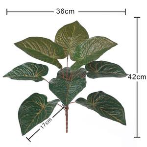 <span class=keywords><strong>Piante</strong></span> simulate sempreverdi foglia di Banana pianta decorazione della parete verde simulata pianta d'<span class=keywords><strong>arredo</strong></span> morbido persiana - Product Image 6