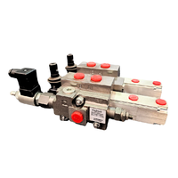 PLC Walvoil 2 Bank 3/8" con control de flujo F7S(N)MSE(NA)-E68-F3D + Suministro a granel PNEU