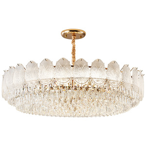 Lustre suspendu en <span class=keywords><strong>cristal</strong></span> moderne pour hôtels, salles <span class=keywords><strong>de</strong></span> réception <span class=keywords><strong>de</strong></span> mariage, salons, salles à manger, chambres et bars - Product Image 6