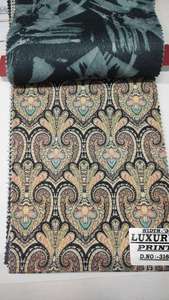 High Quality Giza Satin Print Fabric Lustrous Shine Woven Textile for Elegant Dresses, Shirts & Tailoring Applications - Product Image 2