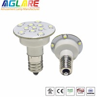 Aglare a mené la lumière de vacances lumineuse fun E14 E10 RVB led cabochon caméléon lumière d'amusement