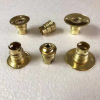 HoneyFly B15 Support de lampe Cuivre HT15-10 Base Marine Convertisseur Connecteur Pendentif Baïonnette Signal Indicateur Ampoule Douille