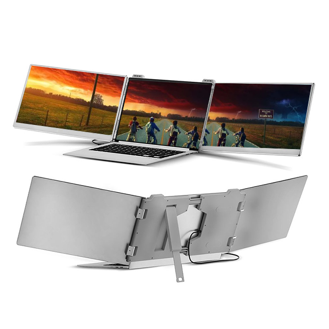 OEM 14 inch Laptop Screen Extender Dual Screen LCD Display Portable Monitor IPS Multi Screen Display