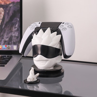 Accessoire multifonctionnel de bureau créatif Support de rangement PS5 et support pour manette de jeu Xbox en plastique durable