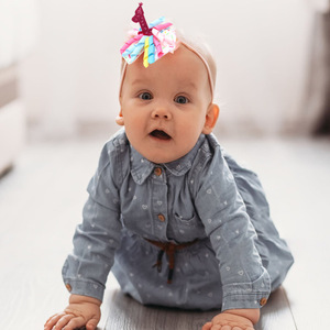 Joyeux anniversaire bougie numéro cheveux accessoires bébé <span class=keywords><strong>1</strong></span>/2/3/4/5/6 ans anniversaire pinces à cheveux enfants cheveux arc pinces cadeaux d'anniversaire - Product Image 5