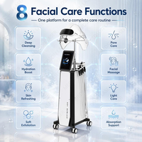 Appareil HydraFacial Portable Aqua Vertical 9-en-1 pour Nettoyage en Profondeur, Dermabrasion et Oxygénation des Pores