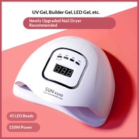 Machine de photothérapie UV/LED RISYAL RL2246 150W à vente directe d'usine, prévient le noircissement des mains, 45 perles lumineuses, séchage rapide