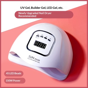 <span class=keywords><strong>Machine</strong></span> de photothérapie UV/LED RISYAL RL2246 150W à vente directe d'usine, prévient le noircissement des mains, 45 perles lumineuses, séchage rapide - Product Image 2