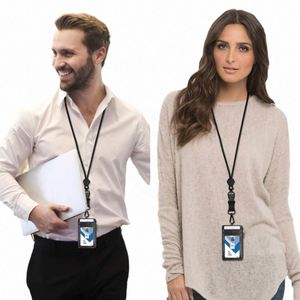 Cordons de cou réglables, cordon robuste avec boucle détachable pour clés et badges d'identification - Utilisation personnalisée - Product Image 4