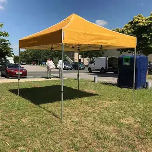 10x20 Ft Événements en plein air Salon Tente Instantanée Facile À Installer 3x6 M Auvent Pliant Popup Gazebo Chapiteau pour Expositions et Ventes