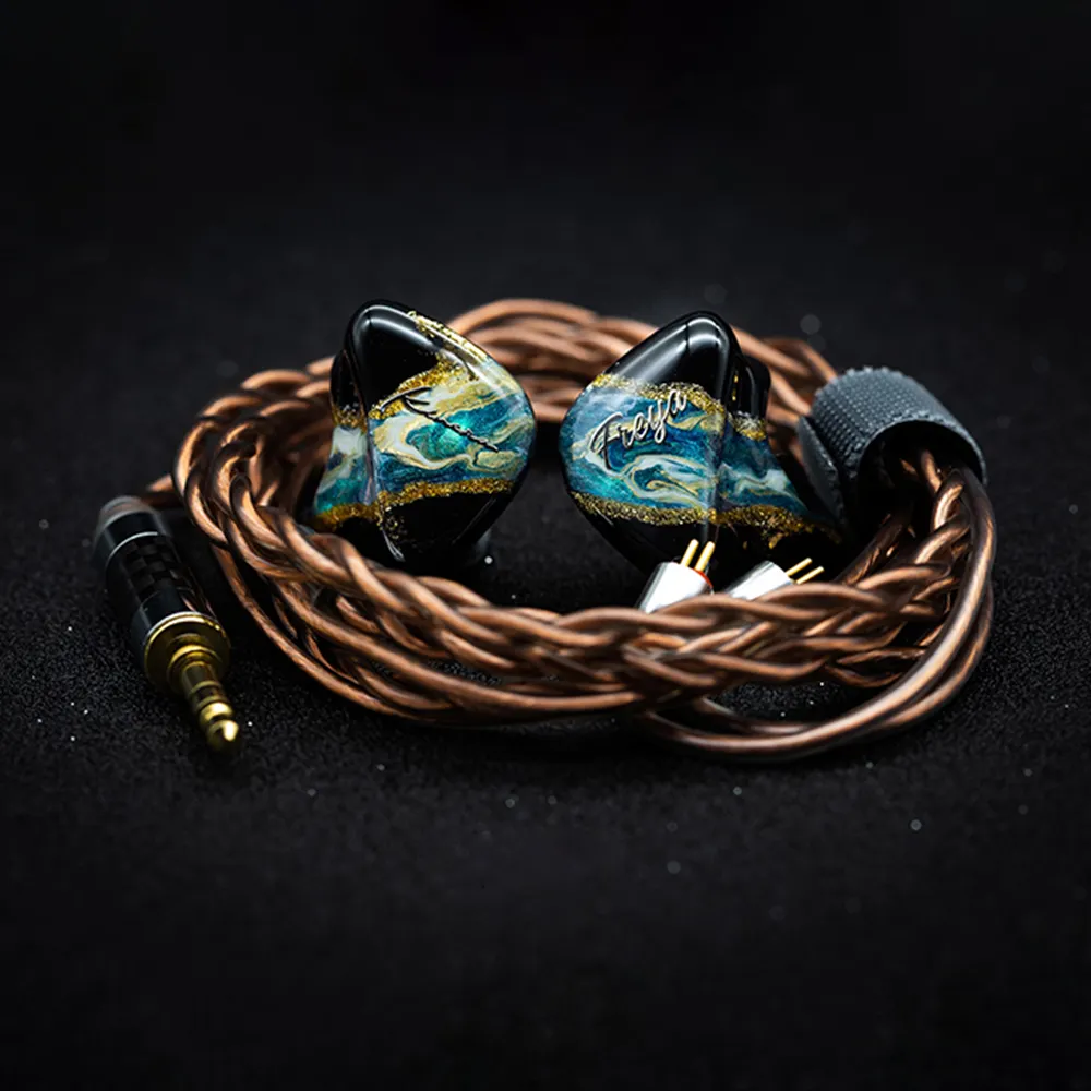 Kinera/De Leeftijd Van Koningen Freya Cirkel Ijzer Vier Unit Hoge Resolutie Koorts Monitor In-Ear Hifi Hoofdtelefoons