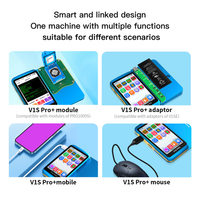 Programmeur multifonction JCID JC V1S Pro, lecture et écriture Nand, écran violet, réparation pour iPhone 6-14PM, outils de réparation compatibles