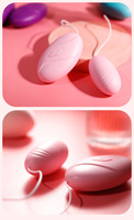 Alimentation par batterie oeufs d'amour vibrants vibrateur sexe vagin oeufs d'amour vibrateur pour produit sexuel