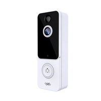 Tuya kamera keamanan tahan air 1080P, kamera keamanan penglihatan malam, kendali jarak jauh 4G WiFi nirkabel, fungsi interkom bel pintu PIR warna