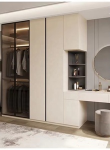 Armoire sur mesure autoportante pour toute la maison, dressing moderne avec miroir pleine longueur, espace de rangement suspendu pour salle à manger, <span class=keywords><strong>aménagement</strong></span> optimisé et fiable - Product Image 3