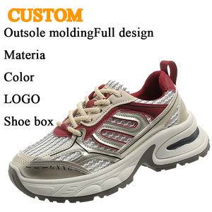 Scarpe da Passeggio di Lusso Originali per Donna, Sneaker di Marca con Lacci, Modello 2025, Scarpe Sportive Casual in PU - Product Image 3