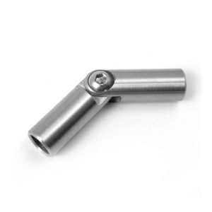 Catégorie de produits Connecteur C110430-Articulated SKU pour rond en acier inoxydable Ø 12 AISI 316 en finition satinée Autres connecteurs - Product Image 1