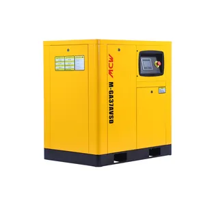 Factory Price MDW-MGA37VSDA 50HP 37KW Permanent Magnet VSD Screw Air Compressor Direct Drive New Used 10 Bar Working Oil Motor