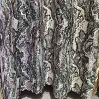Tissu de rideau occultant jacquard de luxe |   Rideaux de texture marbrée métallique de qualité supérieure pour une décoration intérieure élégante