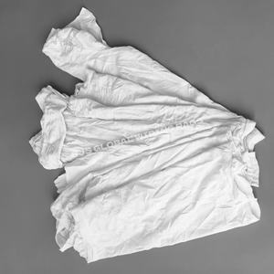 Trapos de Algodón Blancos de Súper Absorción para Limpieza Industrial, 100% Algodón - Product Image 1