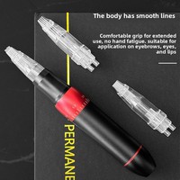Машинка для татуажа Eight-Gun: специальная одинарная игла для татуажа губ и пункции, универсальная конструкция.