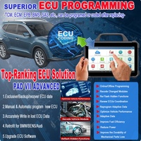Launch Matching Packages Launch X431 PAD VII + Launch Xprog3 + Update Software IMMO Powerful Full System Diagnostic Tool