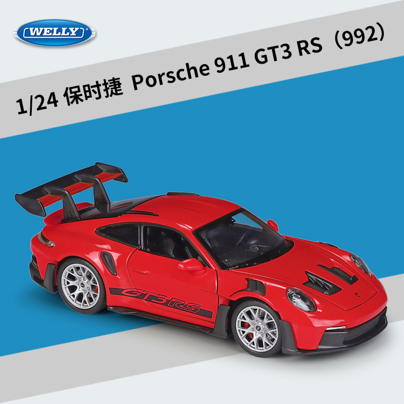 Pors-che 9-11 gt3 rs(992) rouge