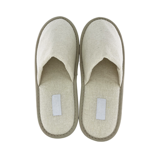 Chaussons d'hôtel de luxe 5 étoiles à bout fermé jetables pour invités - Product Image 3