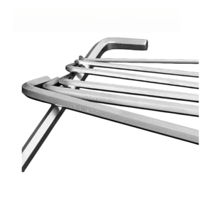 Jeu de clés hexagonales à pointe plate / pointe sphérique / Torx, 9 pièces, clé hexagonale en acier trempé, outils de quincaillerie, prix d'usine, vente en gros - Product Image 2