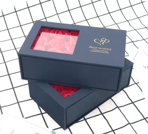Caja de Joyería Negra de Alta Calidad, Cajas de Regalo para Joyería, Caja de Exhibición de Joyería Elegante - Product Image 4