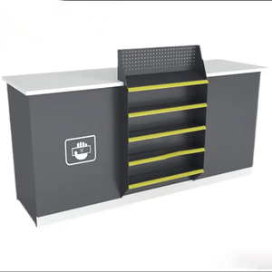 Mostrador <span class=keywords><strong>de</strong></span> Caja para Tienda <span class=keywords><strong>de</strong></span> Conveniencia Hyper Hub HB-SY-02, Diseño Moderno y Minimalista, Mostrador <span class=keywords><strong>de</strong></span> Recepción, Vitrina <span class=keywords><strong>de</strong></span> Acero, Ecológico - Product Image 3