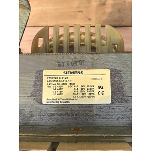 Transformador de Control Siemens 1.41KVA 480V 24V 192VA Equipo de Automatización Industrial - Product Image 2