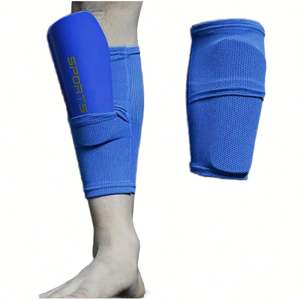 Manchons de compression en EVA, protège-tibias, chaussettes et protections de jambe pour joueurs de football et de soccer – Ensemble de protection sportive - Product Image 3