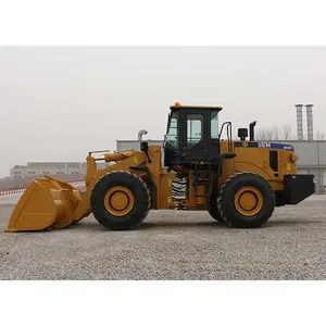 6 Ton Fungsi Wheel Loader 660D Mineral Meter Pabrik Baja Cargo