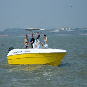 Yate Deportivo de FRP para Pesca con Motor Fuera de Borda, 6.2 Metros de Longitud, Capacidad para 6 Personas, para Uso en Lagos y Ríos - Product Image 5