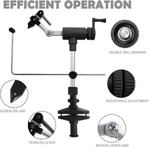 MicroGrip II, pince rotative de deuxième génération pour la montage de mouches, outils complets, qualité professionnelle, mouches B10 - Product Image 6