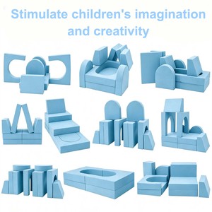 Hot Sale 10 Pieces Soft Modular Kids <b>Sofa</b> Set Foam <b>Play</b> Couch Modern Design for Toddler for Living Room Bedroom <b>Play</b> Furniture - Product Image 3
