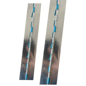 Huiding thép không gỉ giấu lớn Liên tục Đàn <span class=keywords><strong>Piano</strong></span> bản lề mỏng với lỗ 0.9*38*3000mm - Product Image 3