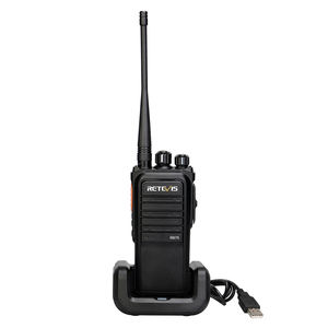 Radio Bidireccional Portátil UHF GMRS de 5W, 30 Canales, IP67 Impermeable, 4500mah, Analógico, 0-5km, Chip de Voz DSP, Walkie Talkie para RB75 - Product Image 5