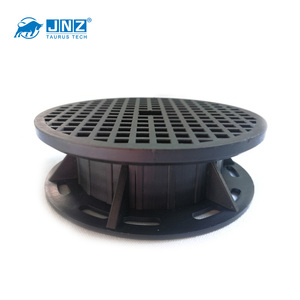 Jnz loại mới có thể điều chỉnh bệ hỗ trợ gạch decking sàn Patio san lấp mặt bằng hệ thống nhựa có thể điều chỉnh hỗ trợ chân TA-S decking - Product Image 3