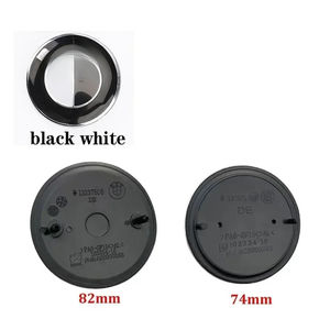2 pièces 74 mm 82 mm Emblème de <span class=keywords><strong>voiture</strong></span> Logo Badge de coffre arrière pour <span class=keywords><strong>BMW</strong></span> E46 E39 E87 E90 E28 E53 E30 E60 E34 E36 E61 E62 E70 E91 E92 - Product Image 4